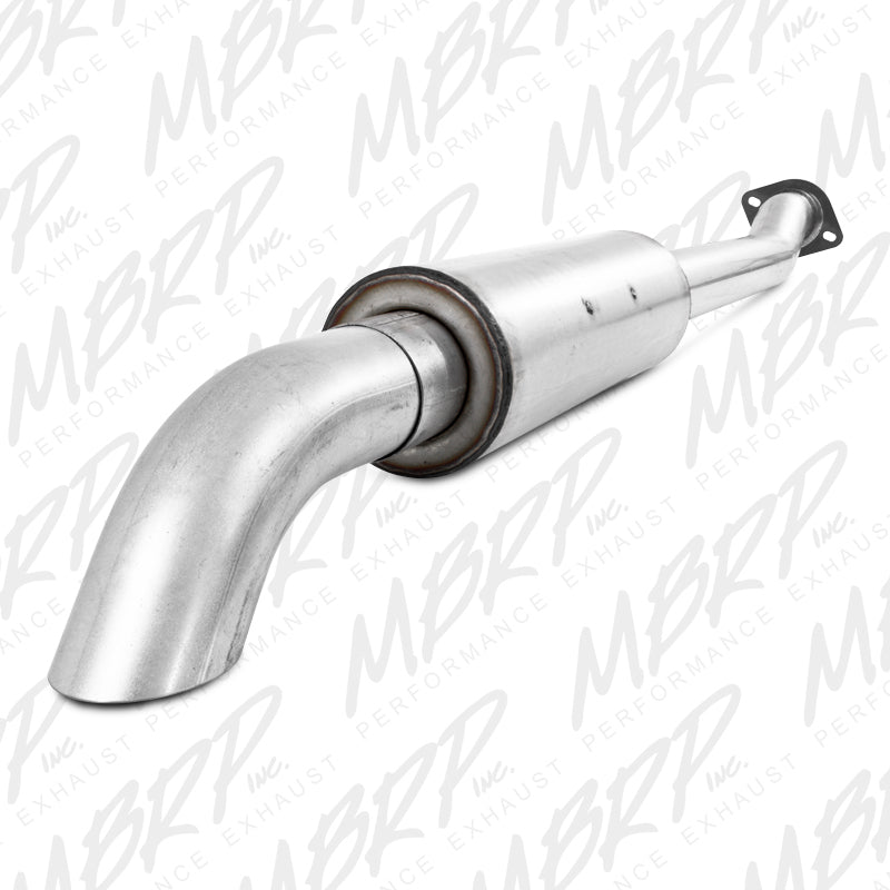 MBRP 3.5" Cat Back Single Turn Down AL Exhaust For 11-14 Ford F-150 Raptor 6.2L EC-SB/CC-SB S5242AL