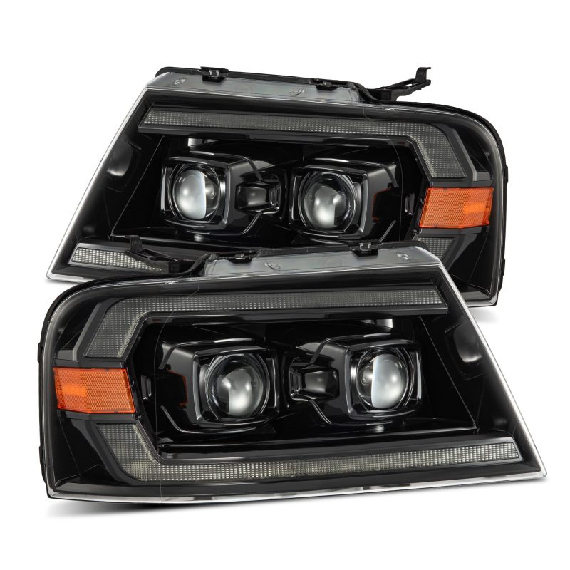 AlphaRex PRO-Series Projector Headlights Chrome w/ Sequential Signal/DRL for 04-08 Ford F150 880136