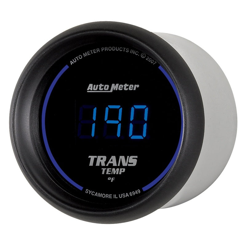 Autometer 2-1/16" 0-340°F Black Cobalt Digital Transmission Temperature Gauge - 6949