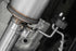 MBRP 3" Cat-Back 2.5" Dual Split Rear, Black Coated, 2021+ F-150 2.7L/ 3.5L Ecoboost, 5.0L S5215BLK