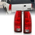 ANZO 1988-1999 Chevy C1500 Taillight Red/Clear Lens w/ Circuit Board(OE Replacement)