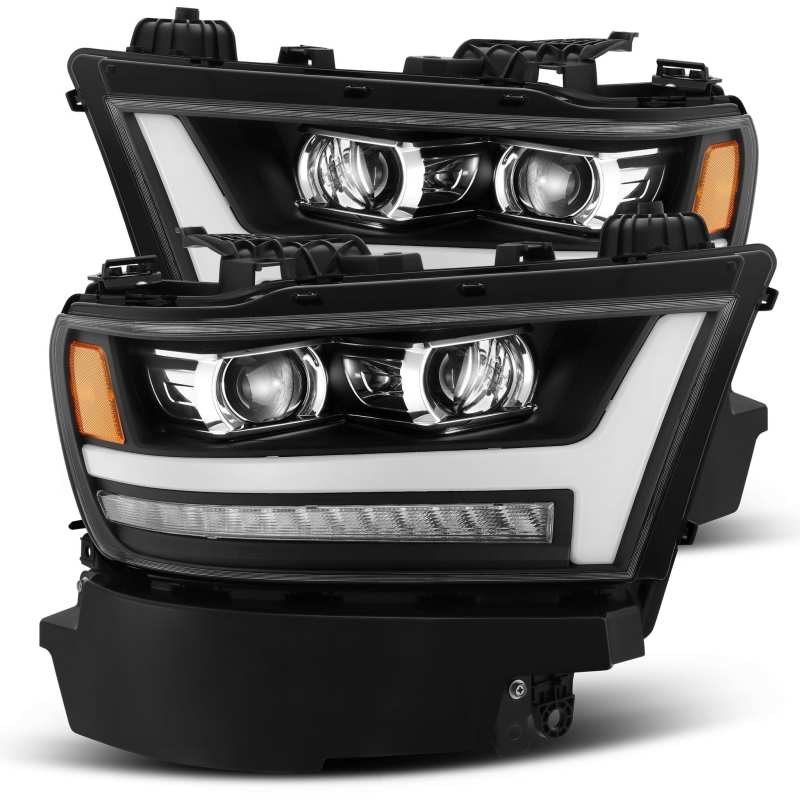 AlphaRex PRO-Series Projector Headlight Plank Style Black for 19-20 Ram 1500HD 880515