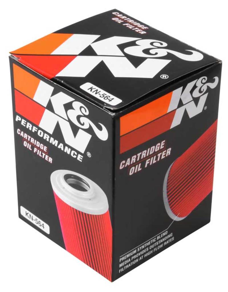 K&N Can/AM Spyder RT 998/ Buell 1125R -2.2219in OD x 0.969in ID x 3.813in H Oil Filter