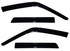 AVS 10-18 Nissan Juke Ventvisor Outside Mount Window Deflectors 4pc - Smoke