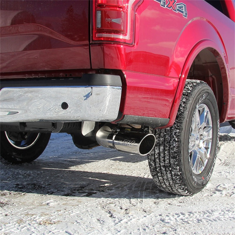 MBRP 4" Cat Back Single Side T409 Exhaust For 15-20 Ford F-150 2.7L / 3.5L EcoBoost - S5259409