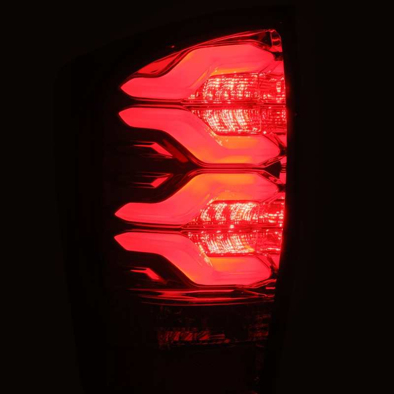 AlphaRex PRO-Series LED Tail Lights Red Smoke for 16-20 Toyota Tacoma 680020