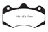 EBC AP Racing Caliper CP7040 Yellowstuff Brake Pads