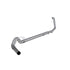 MBRP 5" AL Turbo Back Single Side Exit No Muffler For 99-03 F-250/350 7.3L all models - S62220PLM