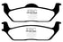 EBC 11 Ford F150 3.5 Twin Turbo (2WD) 6 Lug Greenstuff Rear Brake Pads