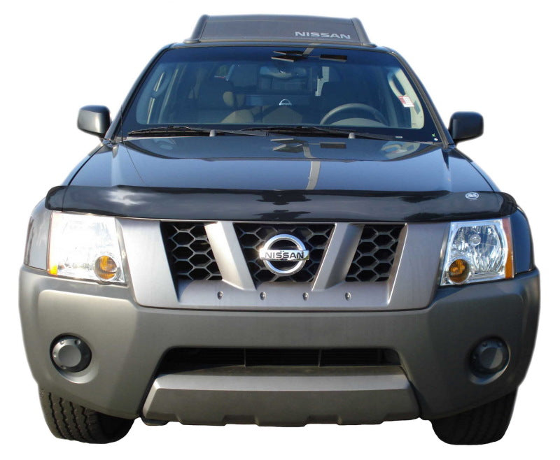 AVS 05-16 Nissan Xterra High Profile Bugflector II Hood Shield - Smoke