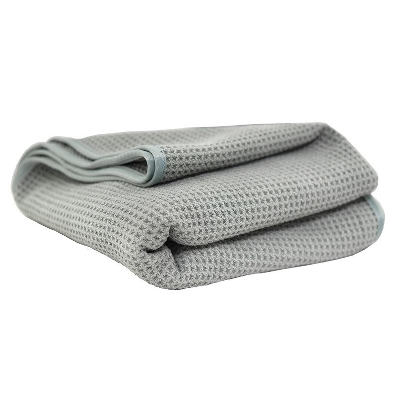 Chemical Guys Waffle Weave Gray Matter Microfiber Drying Towel - 36in x 25in (Set of 12) MIC_781_01