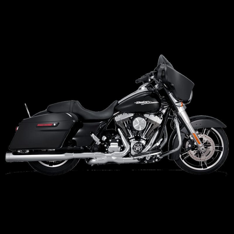 Vance & Hines HD Dresser 17-22 Monster Round Chrome Slip-On Exhaust