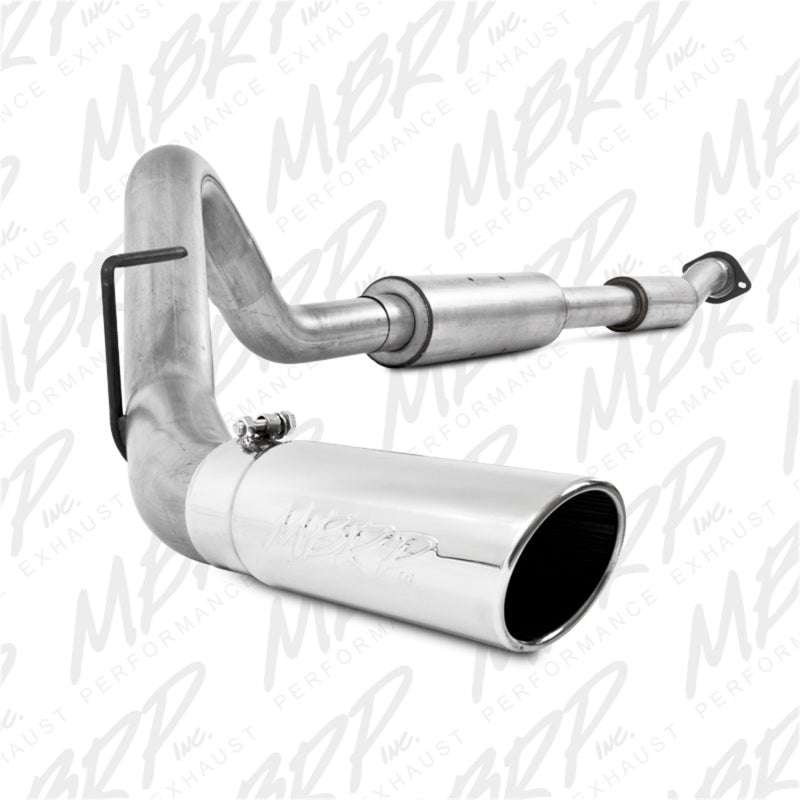 MBRP 3.5" Cat Back Single Exit AL Exhaust Sys For 11-14 Ford F150 Raptor 6.2L EC-SB/CC-SB S5228AL