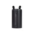 Mishimoto Large Aluminum Oil Catch Can - Wrinkle Black
