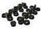 Energy Suspension 03-09 Lexus Gx470 / 07-09 Toyota FJ Cruiser Black Rear End Control Arm Bushing Set