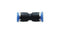 Vibrant Union Straight Pneumatic Vacuum Fitting - for use with 1/4in (6mm) OD tubing
