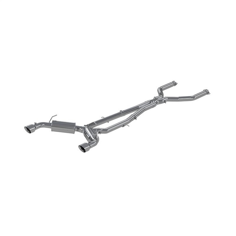 MBRP 16-22 Infiniti Q50 3.0L FWD/AWD 3" Cat Back w/ 4.5" OD Tips, T304 Stainless Steel S4400304