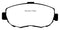 EBC 93-97 Lexus GS300 3.0 Redstuff Front Brake Pads