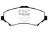 EBC 08-11 Chrysler Town & Country 3.3 Greenstuff Front Brake Pads