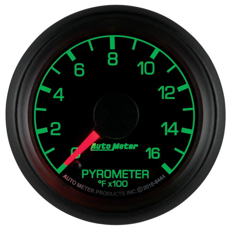 Autometer Ford Factory Match 2-1/16" Stepper Motor 0-1600°F Pyrometer Gauge - 8444