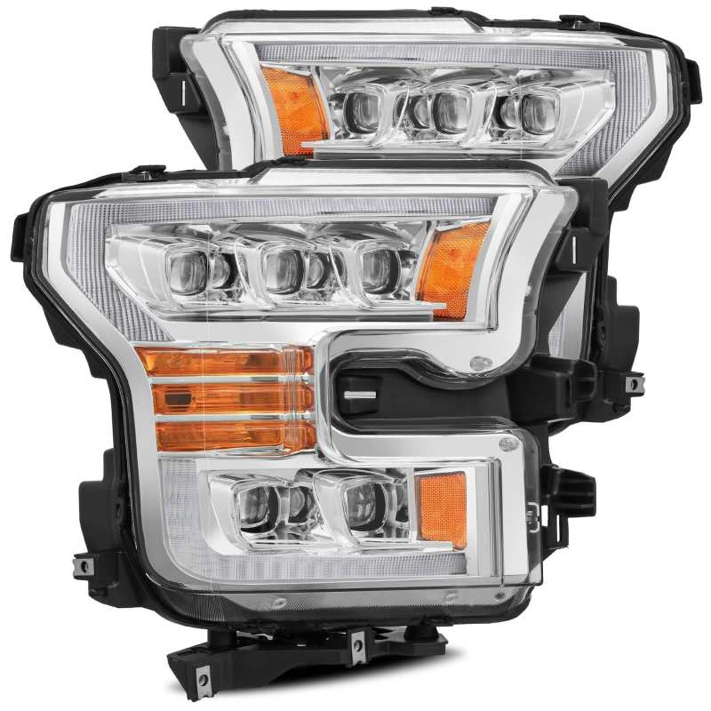 AlphaRex NOVA LED Projector Headlights Plank Style Chrome for 11-16 Ford F-350 SD 880148