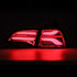 AlphaRex PRO-Series LED Tail Lights Red Smoke for 17-23 Tesla Model 3 / 20-24 Model Y 601020