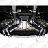 MBRP 3" Black Dual Axle Back w/ 4.5" Quad DW Tips For 16-24 Chevy Camaro SS & ZL1 6.2L 6spd S7036BLK