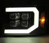 AlphaRex NOVA LED Projector Headlight Plank Style Gloss Black for 07-13 GMC 1500HD 880609