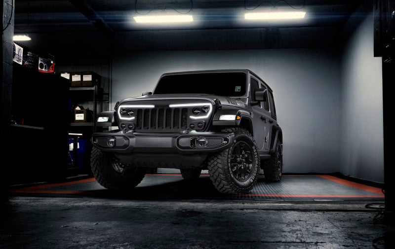 ORACLE Lighting VECTOR PRO-Series Full LED Grill for Jeep Wrangler JL/JT 5837-PRO