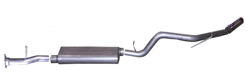 Gibson 06-09 Chevrolet Trailblazer LT 4.2L 2.5in Cat-Back Single Exhaust - Aluminized