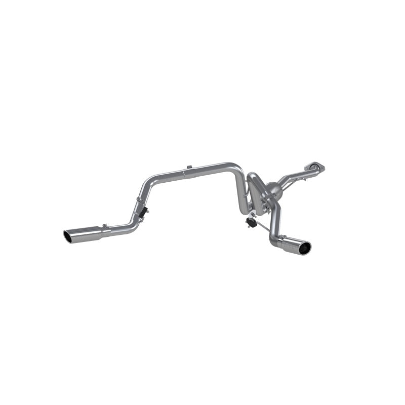 MBRP 2.5" Cat Back, Dual Split Side AL, 03-07 Chev/GMC 1500 Classic 4.8/5.3L EC/CC-SB S5018AL