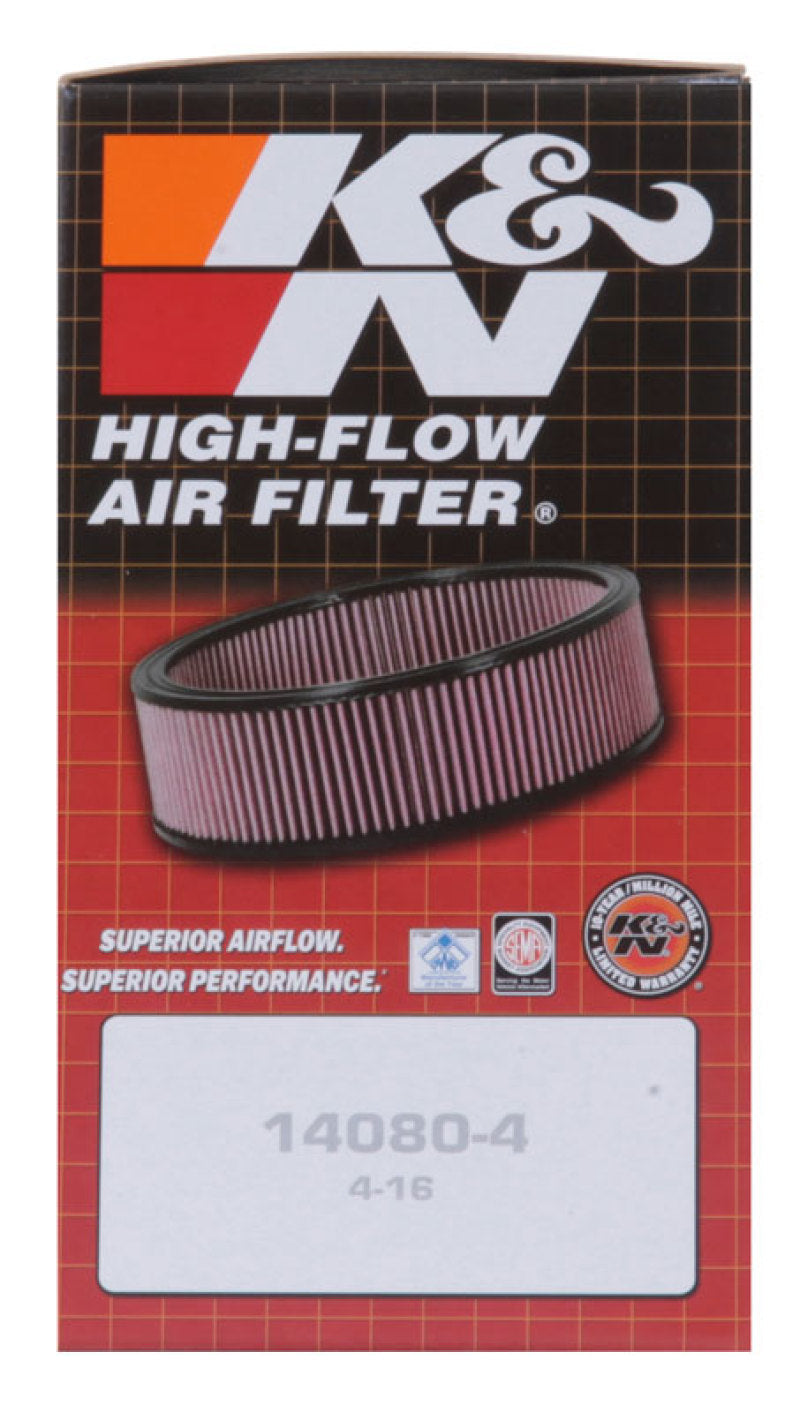 K&N Custom Racing Air Filter Assembly 90-92 Rover Mini 1275 L4 RoundTapered FLG 1.875" 2.25" 56-9330