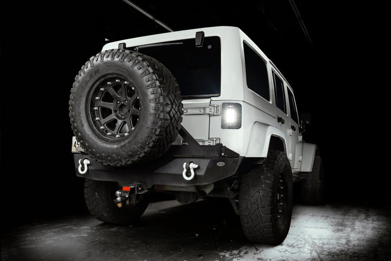 ORACLE Lighting Flush Mount Tinted LED Tail Lights for 07-17 Jeep Wrangler JK 5891-504-T