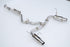 Invidia 2022+ Subaru WRX N1 Twin Outlet Single Layer SS Tip Cat-Back Exhaust