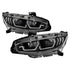 Spyder Honda Civic 16- 2DR/4DR/Hatchback Projector Headlights - Black PRO-YD-HC16SI-SEQGR-BK