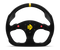 Momo MOD30 Buttons Steering Wheel 320 mm - Black Suede/Black Spokes/1 Stripe