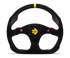 Momo MOD30 Buttons Steering Wheel 320 mm - Black Suede/Black Spokes/1 Stripe