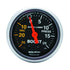 Autometer Sport-Comp 2-1/16" 30 IN HG/20 PSI Mechanical Boost/Vacuum Gauge - 3301