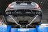 MBRP 2.5" Axle-Back, Dual Rear Exit, 20-21 Ford Explorer ST 3.0L EcoBoost w/ Quad CF Tips S52033CF
