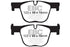 EBC 12+ BMW 335 3.0 Turbo (F30) Redstuff Rear Brake Pads