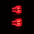 AlphaRex LUXX LED Taillights Black/Red for 14-21 Toyota Tundra 672050