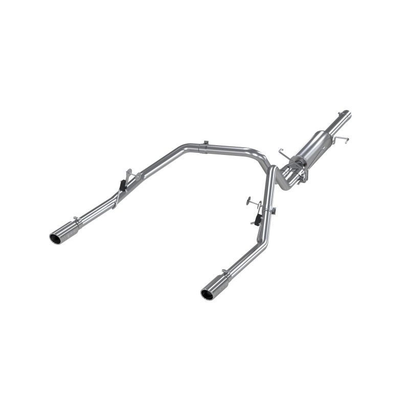 MBRP 2.5" Cat Back, Dual Split Rear, 2003 Dodge Ram Hemi 1500 5.7L SC/CC-SB S5108409