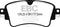 EBC 2018+ Audi A4 Allroad Quattro 2.0L Turbo Redstuff Rear Brake Pads