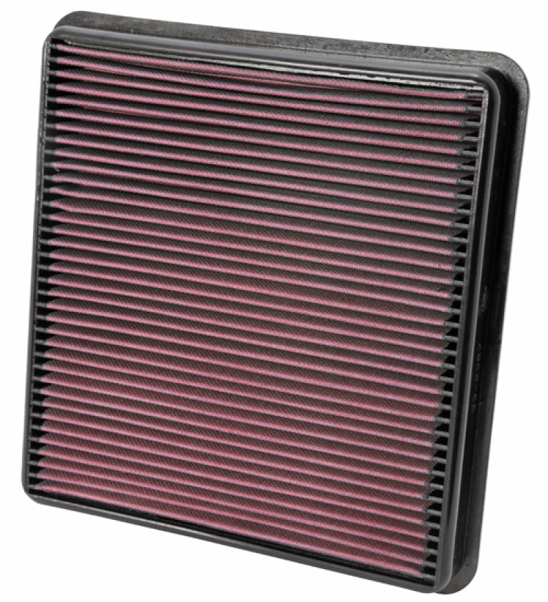 K&N Drop In Air Filter, High-Flow for 07-10 Toyota Tundra/Sequoia/Land Cruiser 33-2387