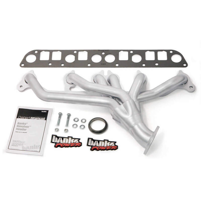 Banks Power Revolver Exhaust Header Sys w/hardware 91-99 Jeep 4.0 Wrangler / 91-98 Cherokee 51327