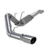 MBRP 4" Cat Back Single Side AL Exhaust For 17+ Ford F-250/350 6.2/7.3/6.8L Super/Crew Cab S5247AL