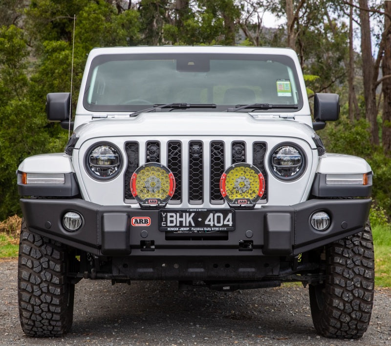 ARB Multi-fit Winch Deluxe Bumper For 87-96 Jeep Wrangler YJ/ 97-06 Jeep Wrangler TJ - 3450150