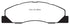 EBC 09-11 Dodge Ram 2500 Pick-up 5.7 2WD/4WD Greenstuff Front Brake Pads