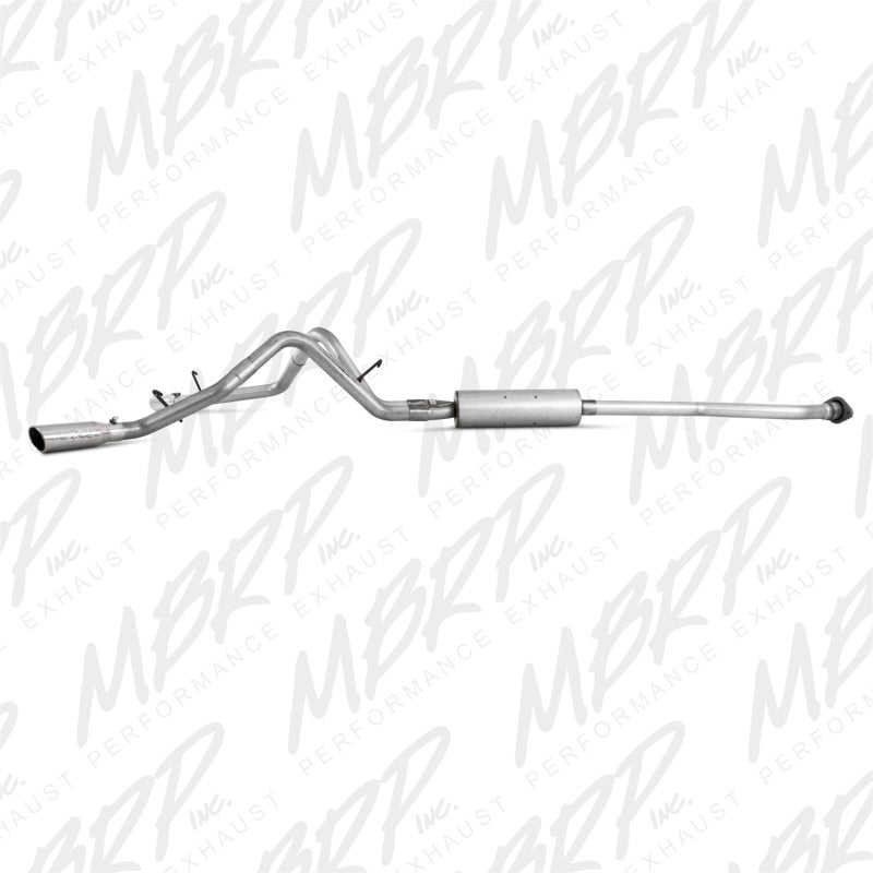 MBRP 2.5" Cat Back, Dual Split Side AL, 03-07 Chev/GMC 1500 Classic 4.8/5.3L EC/CC-SB S5018AL