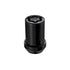 McGard Wheel Lock Nut Set - 4pk. (Tuner / Cone Seat) M12X1.5 / 13/16 Hex / 1.24in. Length - Black